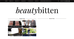 Desktop Screenshot of beautybitten.com